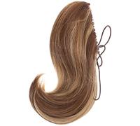 CIYODO Synthetic Short Curly Ponytail Hair Extension with Claw Clip Natural Volume Enhancer for Women and Comfortable Non-irritating Hairpiece for Daily Wear Cosplay and Special Occasions