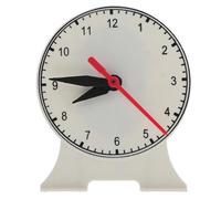 CIYODO Teaching Clock Model with Three Moving Hands Educational for Student Learning Cognition and Telling Skills in Classroom and Home