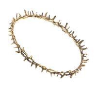 CIYODO Thorn Crown Party Headpiece Unique Renaissance Fair Accessory Birthday Prom Costume Unisex Medieval King and Goddess Tiara for Festivals and Performances