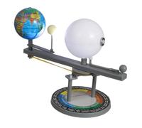 CIYODO Three-sphere Celestial Instrument Educational Solar System Model with Sun Earth Moon for Astronomy Teaching and Science Learning