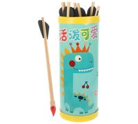 CIYODO Throwing Pot and Arrows Set for, 30cm Tossing Game 10pcs 32cm Arrows, Traditional Outdoor Fun and Educational Activity Random Color Random Color