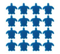 CIYODO Tortoise-Shaped Oil-Absorbing Filtering Sponge 24pcs Set Blue Swimming Pool Filter Sponge for Pond Cleaning and Oil Removal Sturdy Household Cleaning for Pool Maintenance