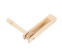CIYODO Traditional Matraca Toy Ratchet Noise Wooden Soundboard for Toddlers Musical Instrument for Boys and Girls Activity Table