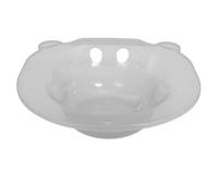 CIYODO Transparent Gray Plastic Sitz Bath Basin for Home Use Material with Hanging Design for Space-Saving Storage Practical Relief for Pregnant Women and Elderly Postpartum Care Soothes