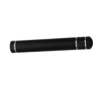 CIYODO Travel-Friendly Aluminum Alloy Cigar Case with Airtight Seal for Single Cigar Protection Compact and Lightweight Tube for Outdoor Use Stylish Black Pocket-Sized Storage Sleeve for