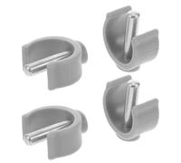 CIYODO Trekking Pole Pin Locks Protectors 4pcs C-Shape Clamp 22mm Tube Diameter Durable ABS Steel Accessories for Walkers and Trekkers