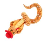 CIYODO Tricky Plush Snake Realistic Scary Snake Model for Prank Props and Compact and Lightweight Gentleman Hat Design for Festivals and Fun