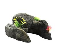 CIYODO Turtle Basking Platform Multi Functional Climbing Table for Reptile Tanks Aquarium Landscaping Decor Safe Material Playground for Turtles Crabs