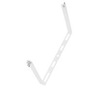 CIYODO U-Shaped Small Solar Panel Mounting Bracket Kit Adjustable Angle Wall-Mounted Support for Photovoltaic Panels Street Lamp and Outdoor LED Floodlight Holder Compact and Easy Install