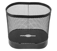 CIYODO Universal Metal Cat Litter Scoop Holder Rack, Black Iron Mesh Kitten Scoop Stand Organizer for Clumping Litter, Sturdy Poop Shovel Storage for Home Pet Use