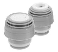 CIYODO Universal Replacement Vacuum Flask Stopper and Inner Lid Switch for Insulated Water Bottles 500ml-1200ml, Leak-Proof Cap Compatible 45mm Mouth Thermal Mug Accessories for