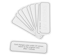 CIYODO Uv Intensity Indicator Card 10 Pack for Outdoor Uv Testing Skin Care Product Evaluation