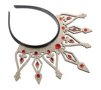 CIYODO Vintage Baroque Queen Crowns Rhinestone Crown for Women with Comfortable Fit and Secure Placement Elegant Bridal Hair Accessories for Wedding and Dance Events