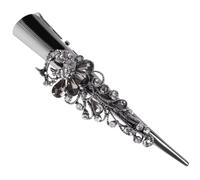 CIYODO Vintage Rhinestone Hair Clip Large Duckbill Barrette for Women No Trace Gentle Hold Hairpin Accessory for Styling Birthday Christmas