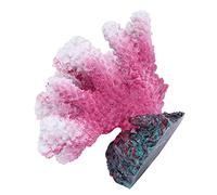 CIYODO Violet Resin Coral Aquarium Decoration Durable Fish Tank Ornament Artificial Aquatic Landscape for Fresh and Saltwater Enhances Visual Appeal and Provides Fish Shelter
