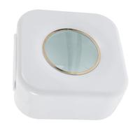 CIYODO Wall Mounted Fresh Keeping Bag Storage Box Multi-functional Plastic Container for Kitchen Cling Film Bathroom Shower Caps Shoe Covers Space-saving Organizer for Home and Office