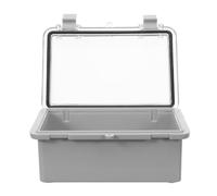 CIYODO Waterproof Outdoor Electrical Box Plastic Enclosure with Weatherproof Protection and White Sturdy Material Suitable for Industrial Sites and Garden Lighting Systems