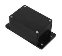 CIYODO Waterproof Plastic Project Box for Electronics with Reliable Performance, Black Electrical Junction Box Suitable for Outdoor Weatherproof Electrical Connections