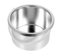 CIYODO Wax Melting Machine Inner Pot Aluminum Alloy Replacement Pan Smooth for Wax Warmers Compatible with Various