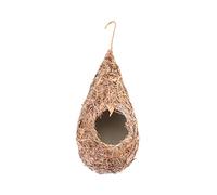 CIYODO Weaving Birds Nest Artificial Straw Bird Nest for Breeding Hanging Design Natural Materials for Parrots Conures