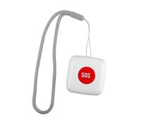 CIYODO Wireless Emergency Button Remote Call Pager for Elderly Patient Caregiver Alert with Linkage White