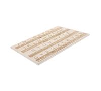 CIYODO Wooden Braille Alphabet and Number Tracing Board for Beginners Educational Tool for Blind Montessori Tactile Learning Aid Suitable for All Ages and Visually Impaired