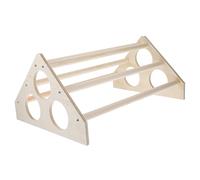 CIYODO Wooden Chicken Perch Stand Hen Rack for Pet Chickens Safe Durable Poultry Exercise for All Breeds and Ages Coop Versatile Pet Supplies