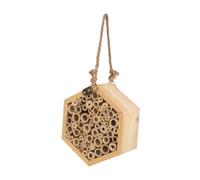 CIYODO Wooden Insect Hotel for Outdoor Gardens Provides Safe Habitat for Bees and Butterflies Garden Decor Natural Aesthetic