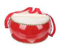 CIYODO Wooden Percussion Cowhide Drum with Drumstick and Strap Musical for Adults Beginner Instrument for Hand Eye Coordination and Celebration Parties Creative Design for Music Education