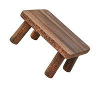 CIYODO Wooden Step Stool for Adults and Foot Stool for Kitchen Bathroom and Bedroom Multi-purpose for Home Use Sturdy Design