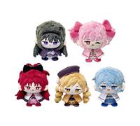 Ciyoulio 5PCS Anime Plushies Mami Tomoe Plush Figure KanameMadoka/KanameMadoka Stuffed Figure Cushion Throw Pillow Plush Pendant Sofa Home Bag Decoration Gift