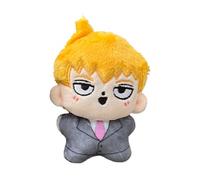 Ciyoulio Anime Reigen Arataka Plush Figure Mob Soft Stuffed Figure Cute Cartoon Figurine Plush Pendant 20CM Pillow Cotton Cushion Bag Charm Sofa Bed Decoration