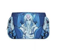 Ciyoulio JJBA Pencil Case Iggy/Star Platinum Double Layer 3D Print Pen Bag Student Pencil Bag Cartoon Stationery Bags Pen Pouch School Supplies Gift