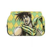Ciyoulio JJBA Pencil Case Iggy/Star Platinum Double Layer 3D Print Pen Bag Student Pencil Bag Cartoon Stationery Bags Pen Pouch School Supplies Gift