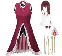 Ciyoulio KanameMadoka Cosplay Costume with Wig Weapon Props Akemi Homura Cosplay Mami Tomoe Costume Anime Miki Sayaka Kyouko Battle Suit for Halloween Carnival Party