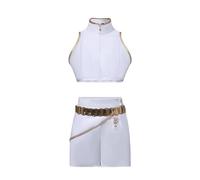 Ciyoulio Rumi Cosplay Costume Mira/Zoey Role Play Uniform Anime Cosplay Clothing Full Set Outfits Dress Up for Halloween Comic-Con Stage Performance