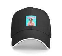 CIZIEOE Baseball Cap Ben azelart Stay Wild Fire Bobble Hat Black Mens