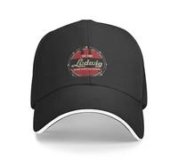 CIZIEOE Baseball Cap Ludwig Drums Classic Sports Cap Anime Black