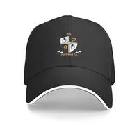 CIZIEOE Baseball Cap Port VALE Fan Club dad hat Anime Hat Horse Man Black