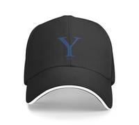 CIZIEOE Baseball Cap Yale University Golf Streetwear Black