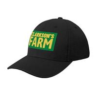 CIZIEOE Clarksons Farm - Yellow Baseball Cap Thermal Visor Sun Cap Military Tactical Cap Woman Men