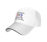 CIZIEOE Peaked Cap I'm Autistic Please Be Understanding Baseball Cap Thermal Visor Hat Man Luxury Kids Hat Women's Men