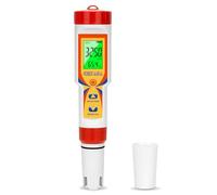 CIZTADA Pool Water Tester 5 in 1 Digital Salt and pH Tester for Saltwater Pool Hot Tub Spas Multi-Functional Salt pH TDS EC Meter for Swimming Pool Aquarium Hydroponics