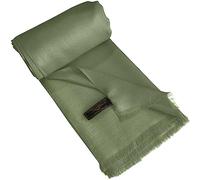 CJ Apparel Dark Sage Green Fringe Solid Colour Design Shawl Seconds Scarf Wrap Stole Throw Head Wrap Face Cover Pashmina NEW