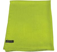 CJ Apparel Lime Green Fringe Solid Colour Design Shawl Seconds Scarf Wrap Stole Throw Head Wrap Face Cover Pashmina NEW
