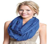 CJ Apparel Royal Blue Mobius Infinity Scarf Snood Cowl Tube Shawl Seconds *NEW*(Size: One Size)