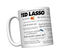 CJ Artisans Lessons I Learned from Watching Ted Lasso Inspirational Coffee Mug [Lasso]