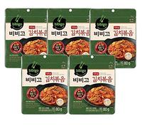 CJ Bibigo, Korean Stir Fried Kimchi 80g x 5 (400g,14.1oz)