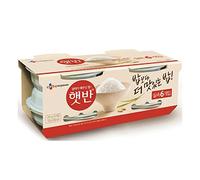 CJ Cooked White Rice (Hetbahn) 210g (Pack of 6)