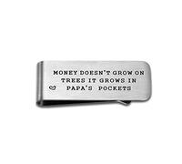 CJ&M Papa Money Clip - Papa Gift - Daddy Money Clip - Gift for Dad - Father's Day Gift - Pawpaw Gift - Dad Gift - Dad Money Clip